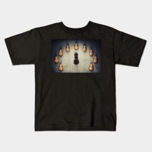 chess queen surrounded Kids T-Shirt